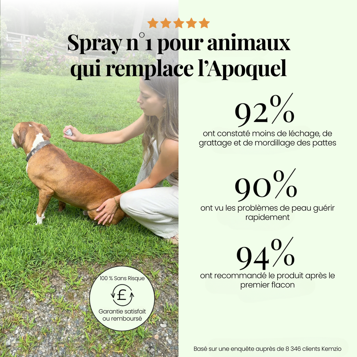 Spray apaisant certifié véto
