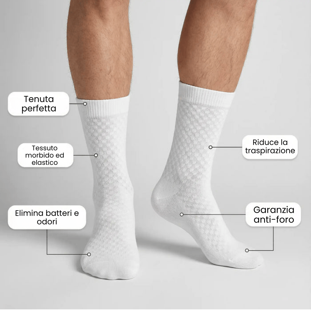 Calzini in bambù Kemzio - Comfort eccezionale senza pressione