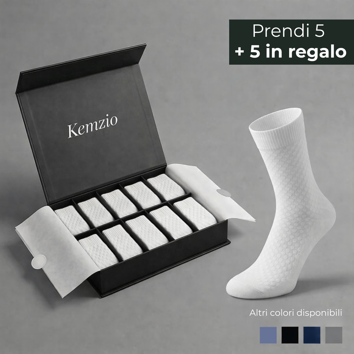 Calzini in bambù Kemzio - Comfort eccezionale senza pressione