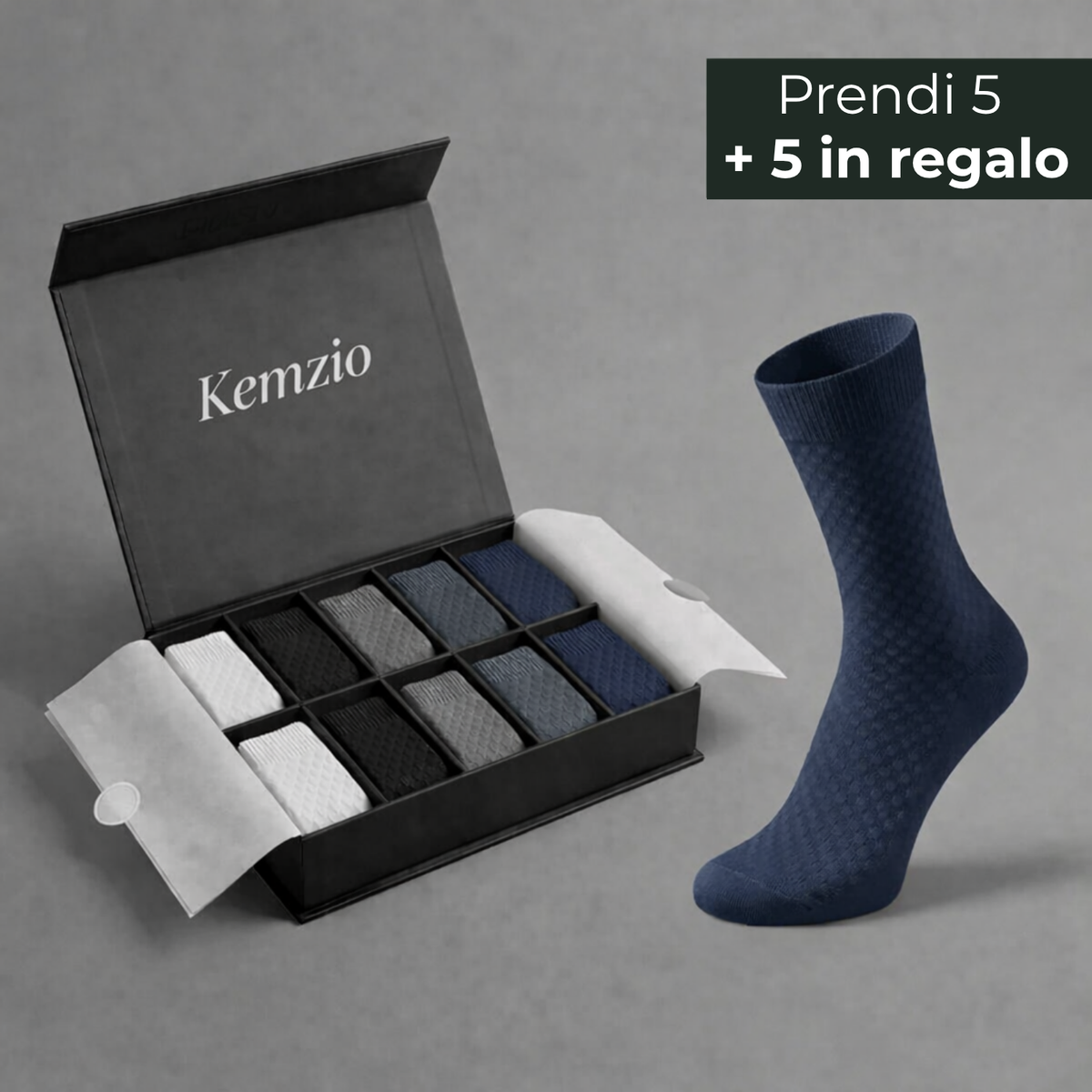 Calzini in bambù Kemzio - Comfort eccezionale senza pressione