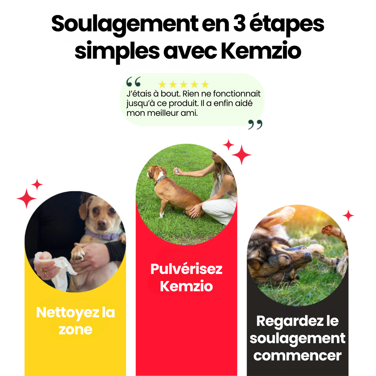 Spray apaisant certifié véto